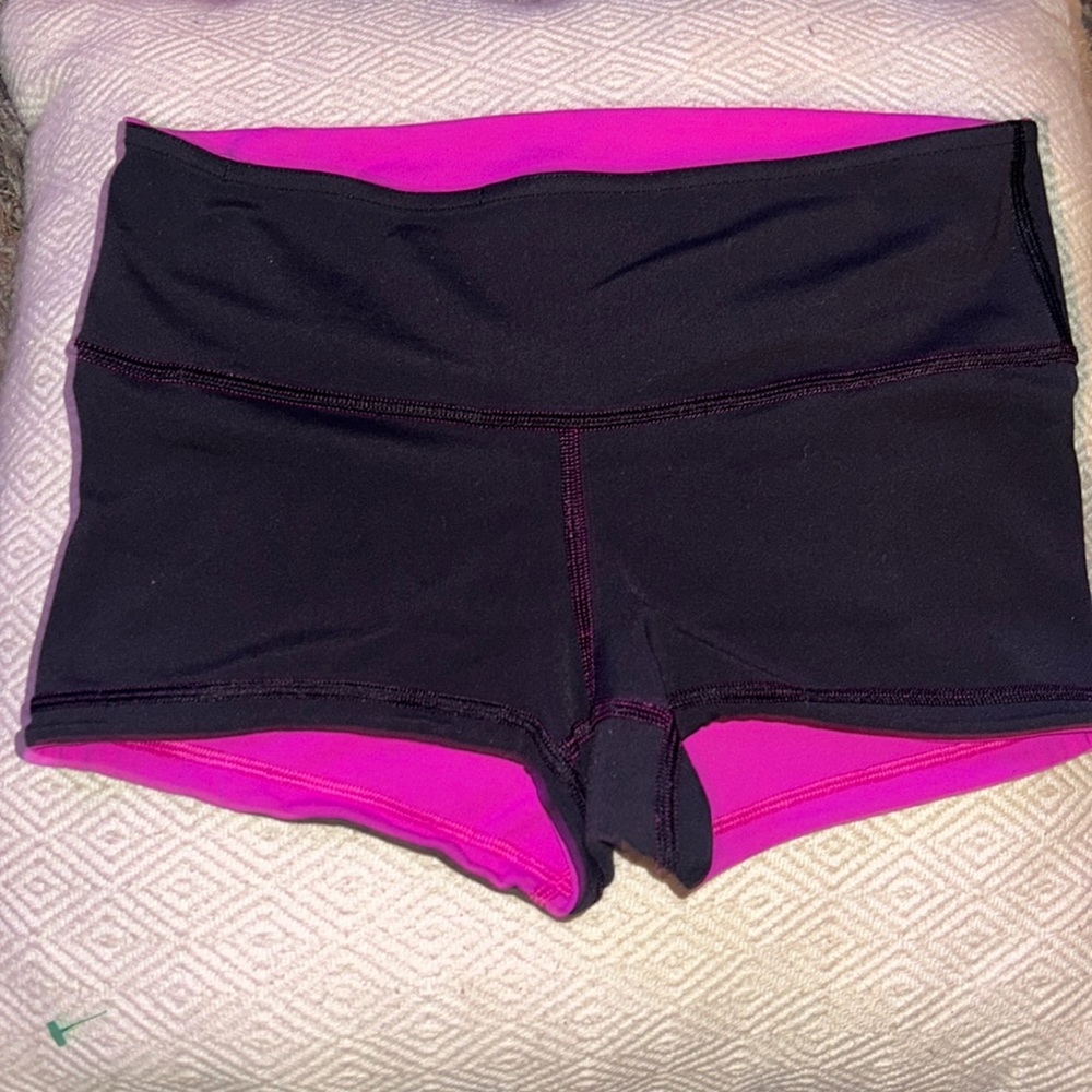Lululemon reversible biker shorts